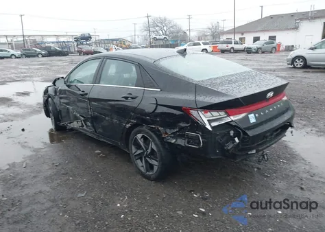 2022 Hyundai Elantra Sel from USA, damaged, VIN 5NPLN4AG1NH055911